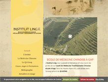 Tablet Screenshot of institut-ling.com